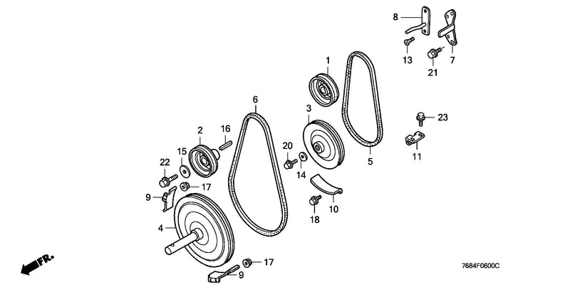 DRIVEN PULLEY