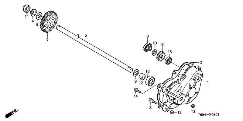 RIGHT TRANSMISSION CASE  (2)