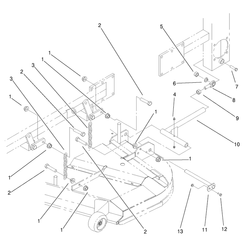 Frame and Deck Assembly