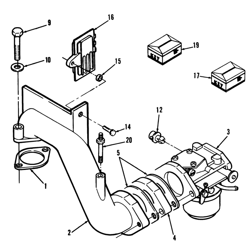 12hp Engine Carburetor Assembly