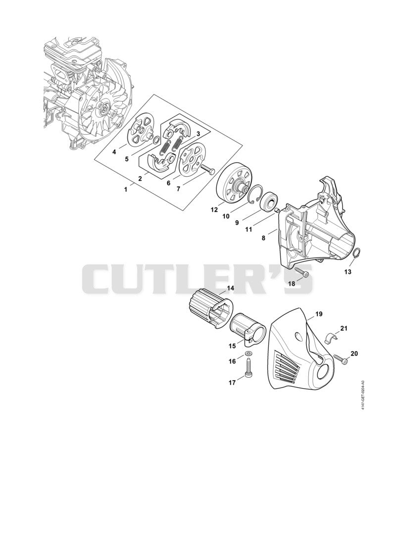 Clutch, Clutch housing