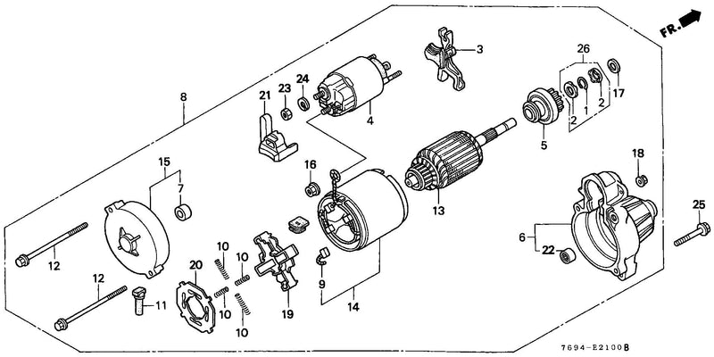 STARTER MOTOR