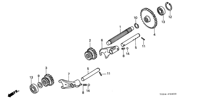 UPPER COUNTERSHAFT