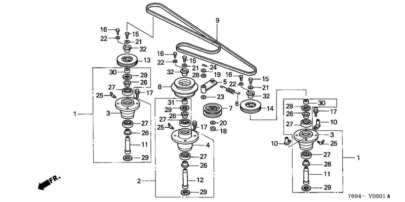 MM52    BLADE SHAFT