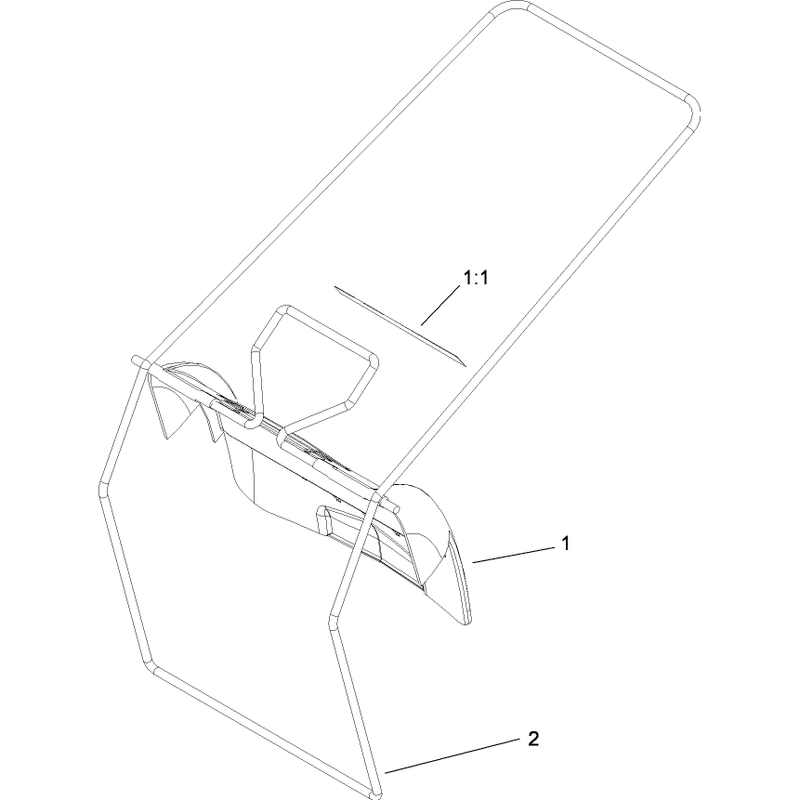 48cm Door Kit Assembly No 114-5387