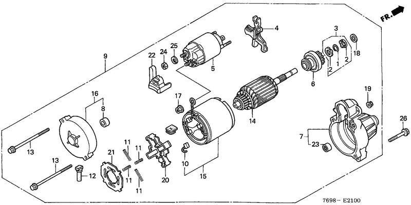 STARTER MOTOR