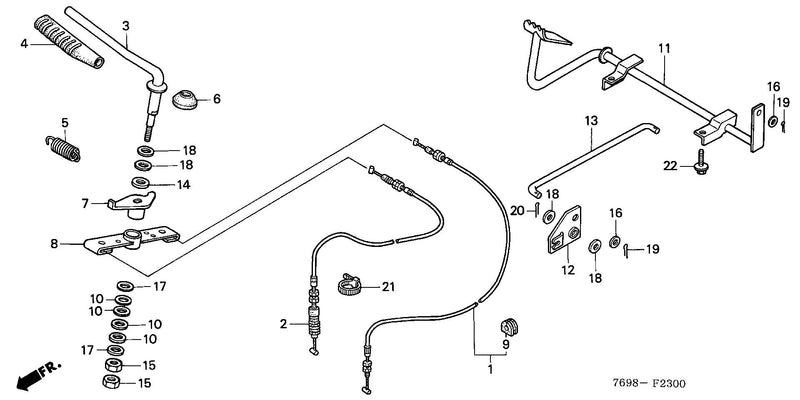 THROTTLE LEVER