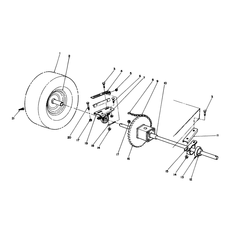Rear Axle Assembly
