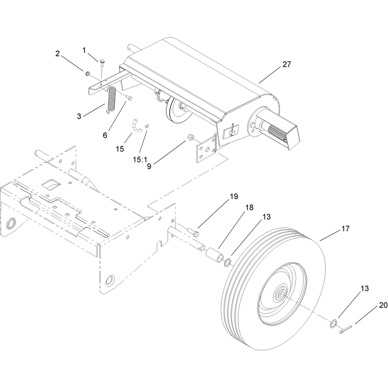 Traction and Wheel Assembly