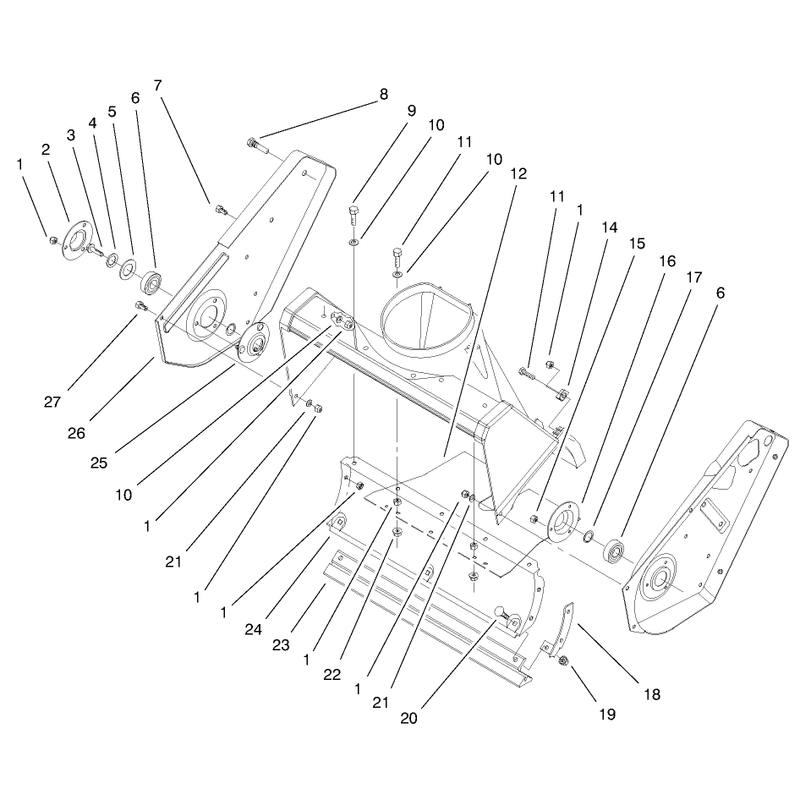 Housing and Side Plate Assembly