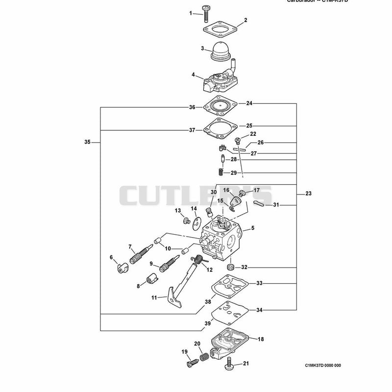 Carburetor -- C1M-K37D