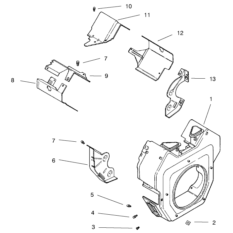 Blower Housing and Baffles