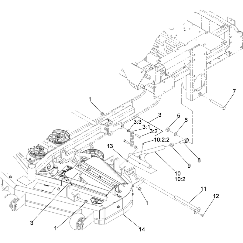Deck Connection Assembly