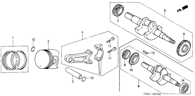 PISTON@CRANKSHAFT