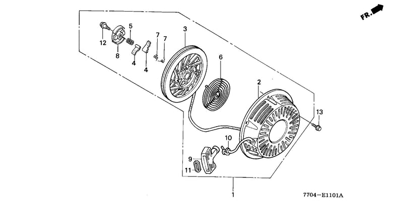 FR800   RECOIL STARTER