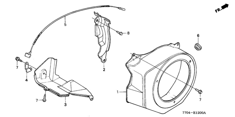 FR600   FAN COVER