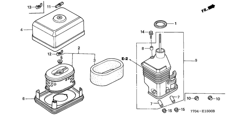 FR600   AIR CLEANER