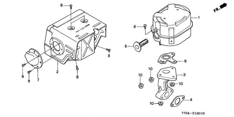 FR800   MUFFLER