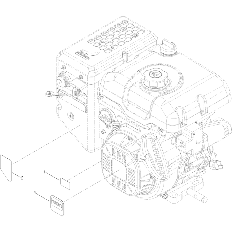 Engine Decal Assembly