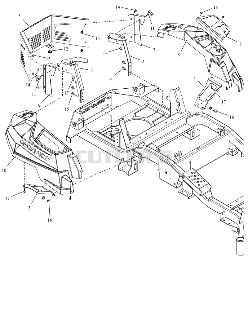 Engine Guard And Fenders