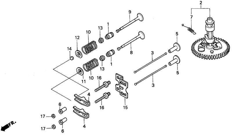 CAMSHAFT@VALVE