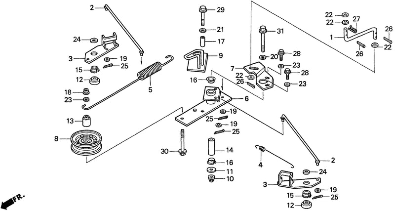 TENSIONER ARM
