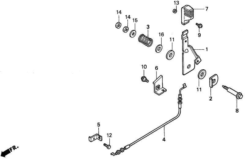 THROTTLE LEVER