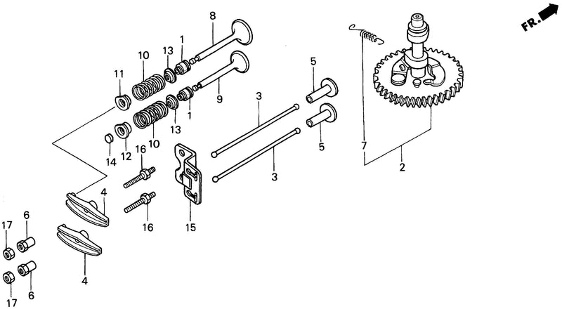 CAMSHAFT@VALVE
