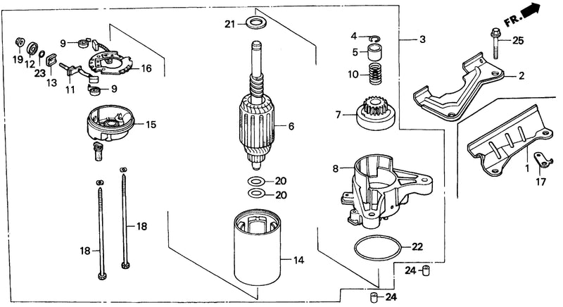 STARTER MOTOR