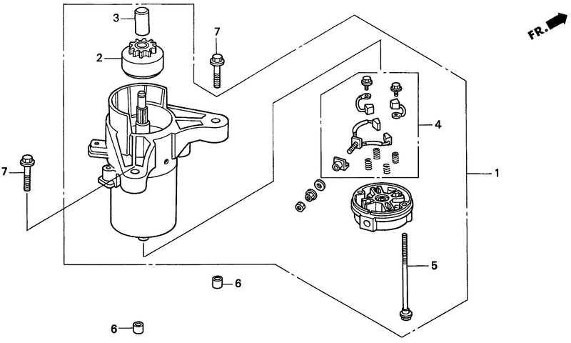STARTER MOTOR