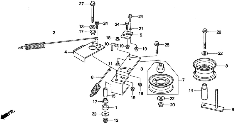 TENSIONER ARM