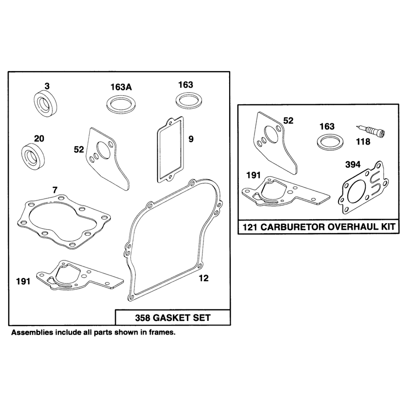 Engine Briggs and Strattonmodel 135202-0263-01