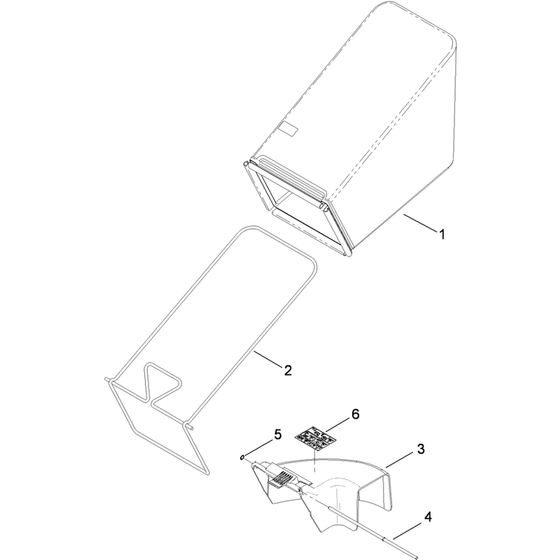 Grass Bag Assembly