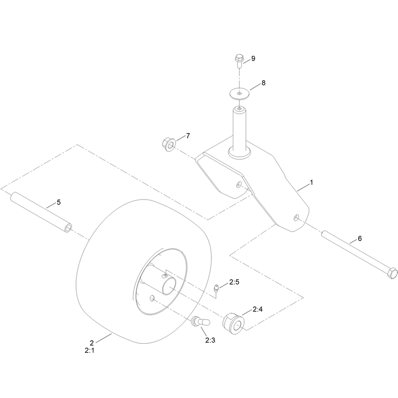 Caster Wheel Assembly
