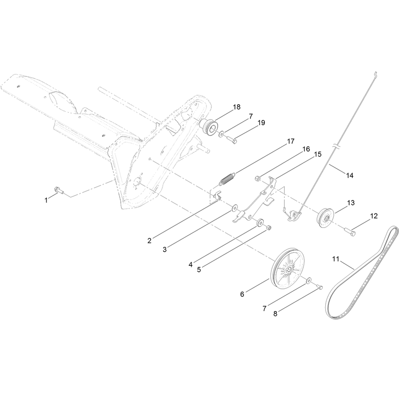 Clutch Cable Assembly