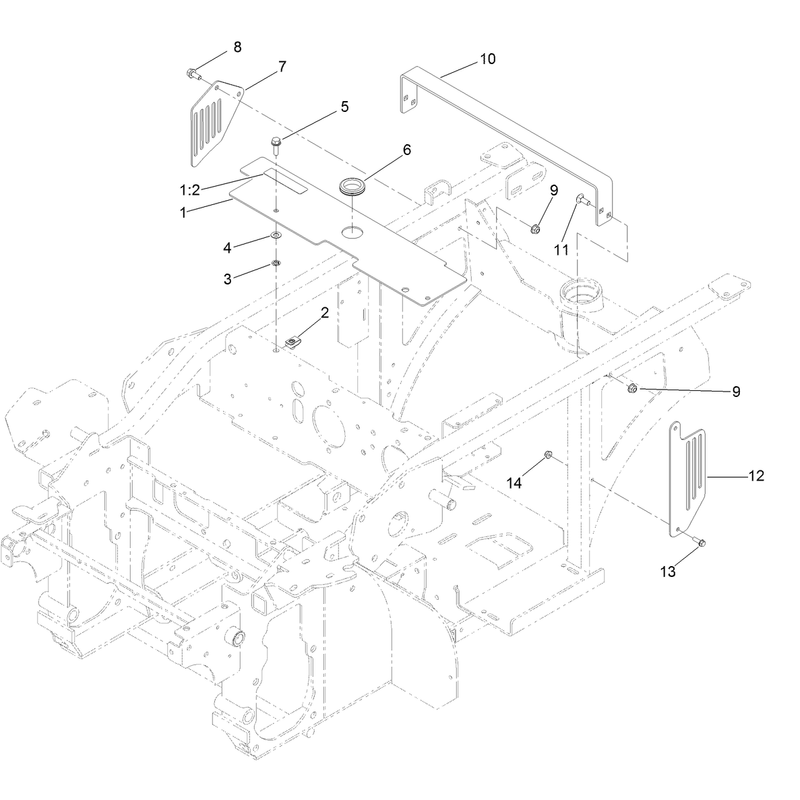 Pump and Muffler Guard Assembly