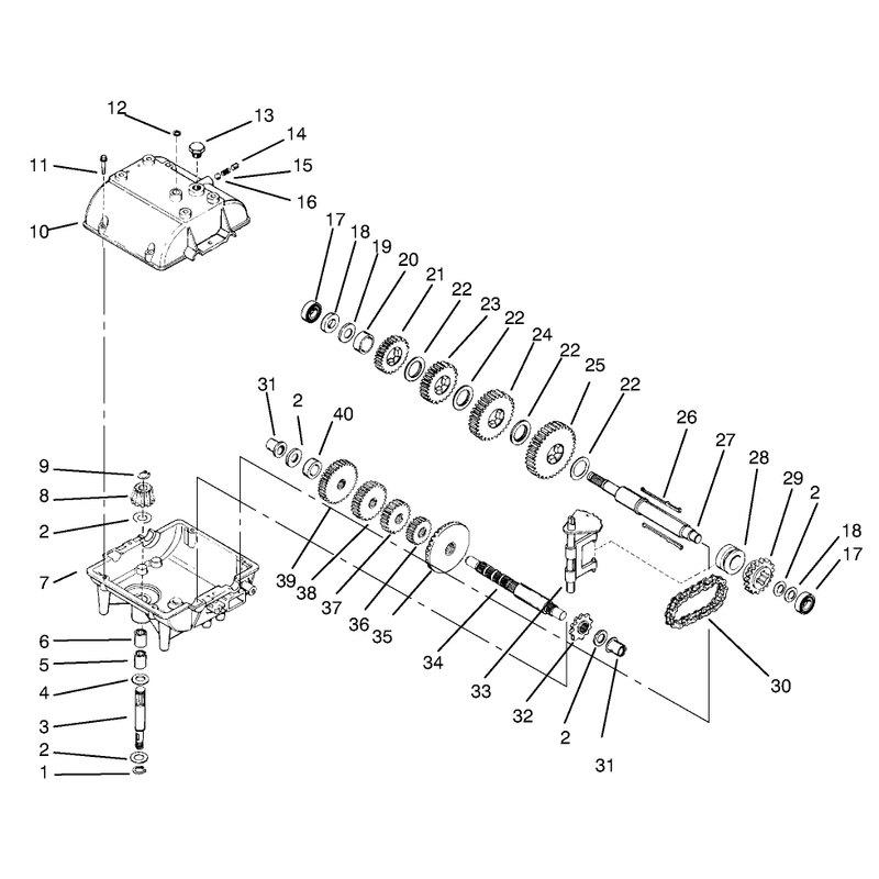 Peerless Transmission Model No 700-039