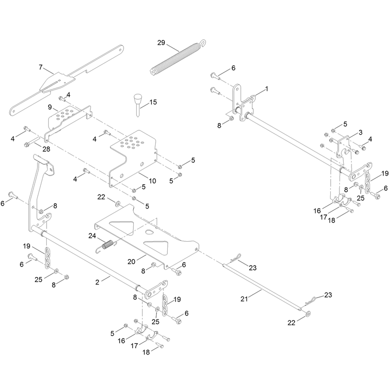 Deck Lift Assembly