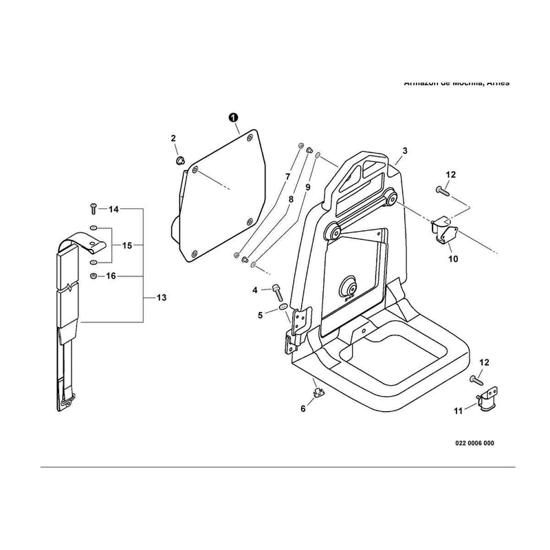 Backpack Frame, Harness
