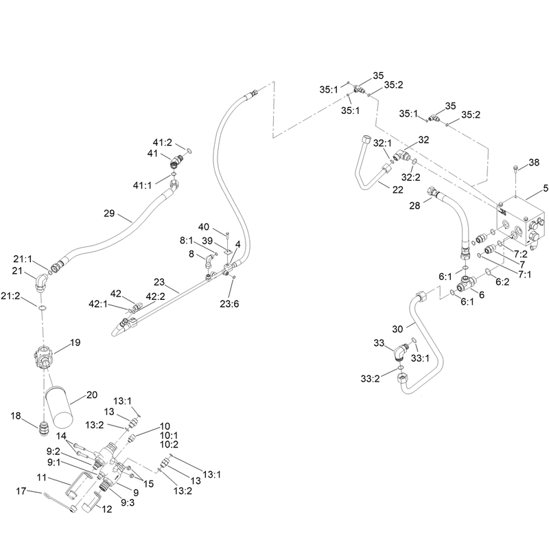 Auxiliary Hydraulic Assembly