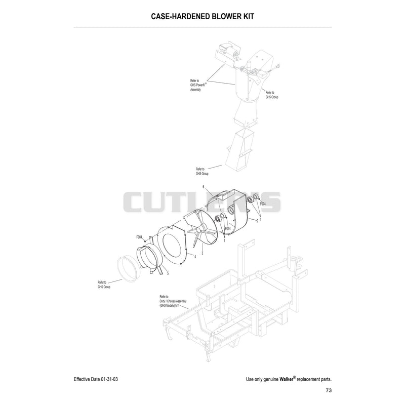 Case Hardened Blower Kit