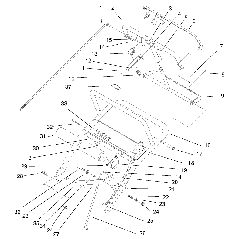Upper Handle Assembly