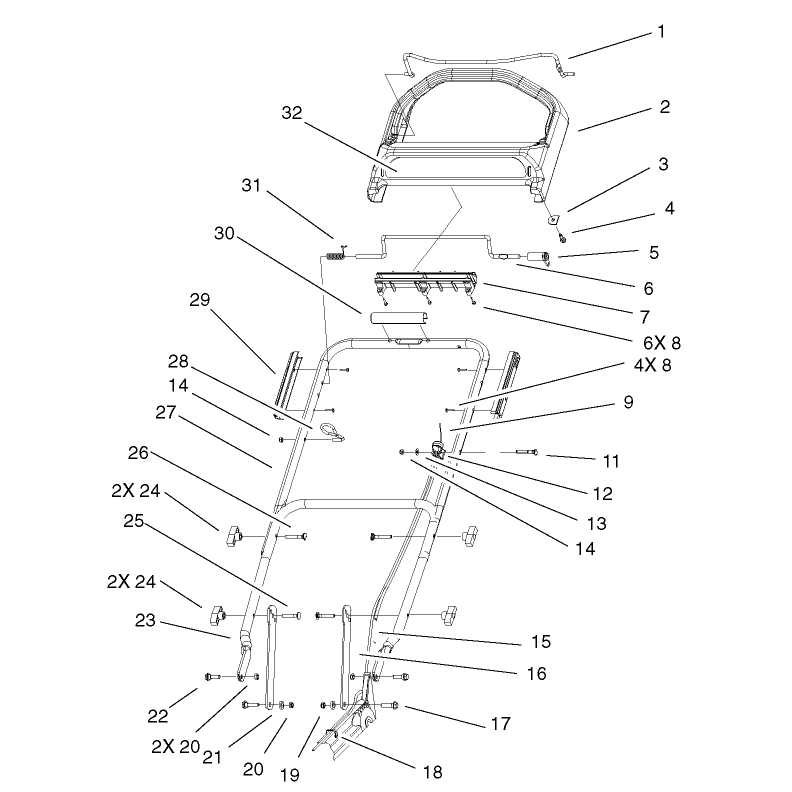 Handle and Control Assembly