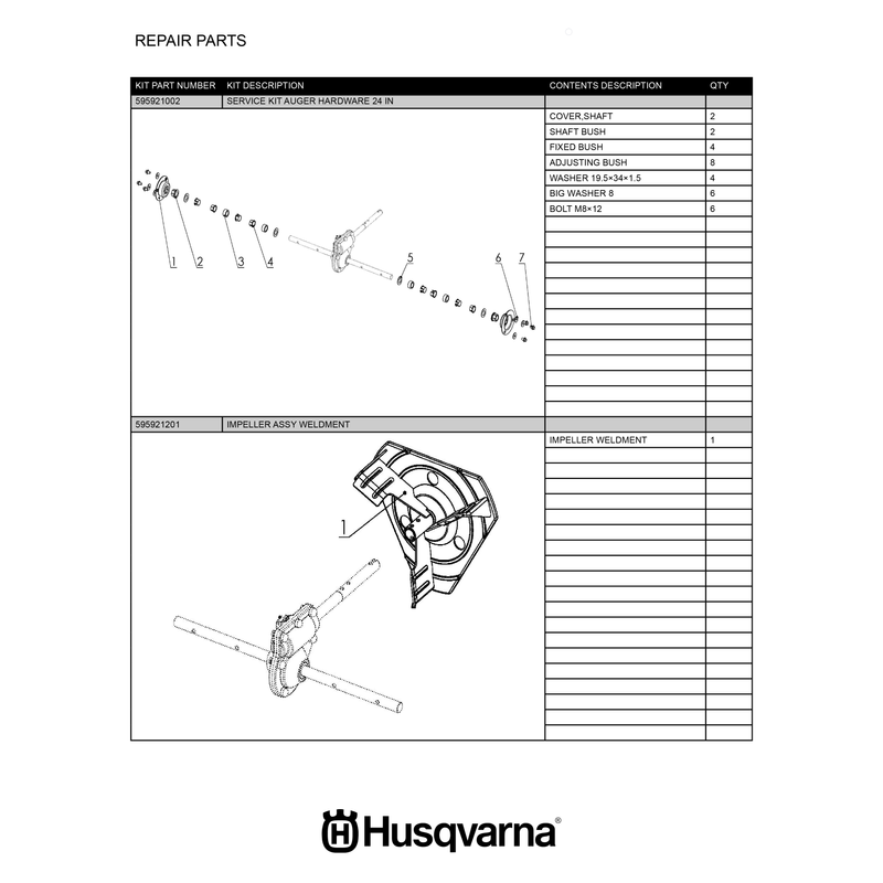 SHAFT AND GEAR ASSY