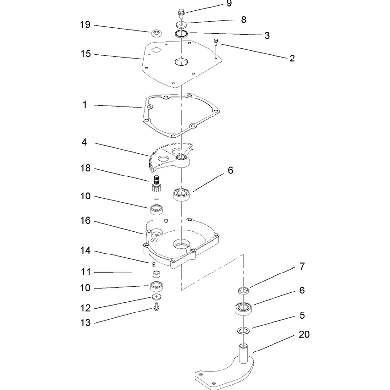 Steering Gearbox Assembly No 99-7660