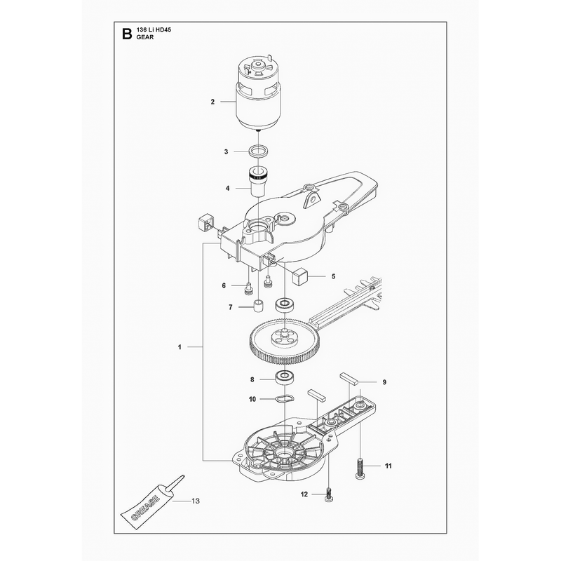 GEAR HOUSING
