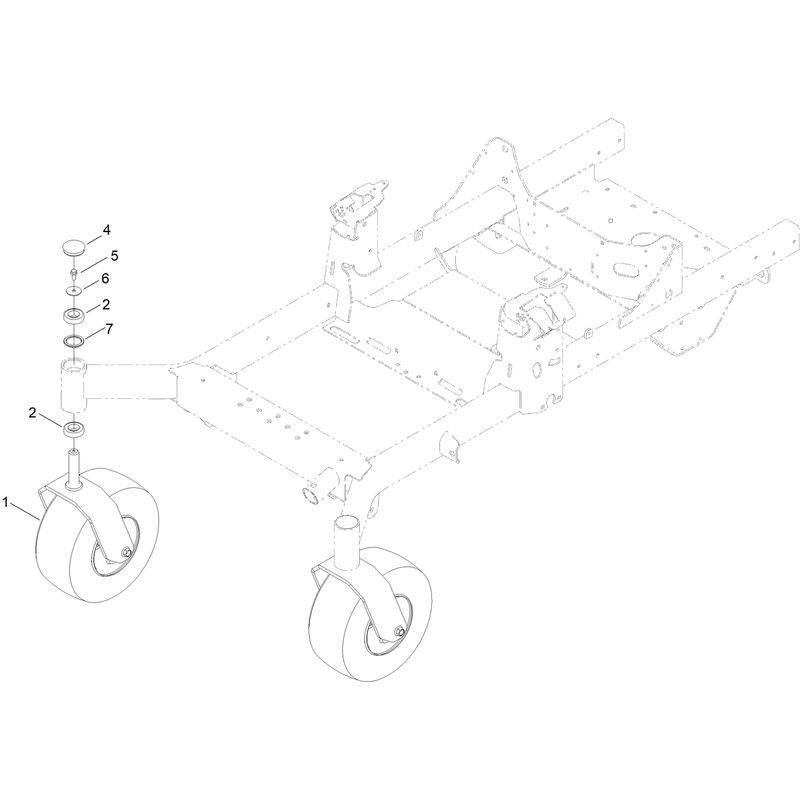 Caster Wheel Assembly