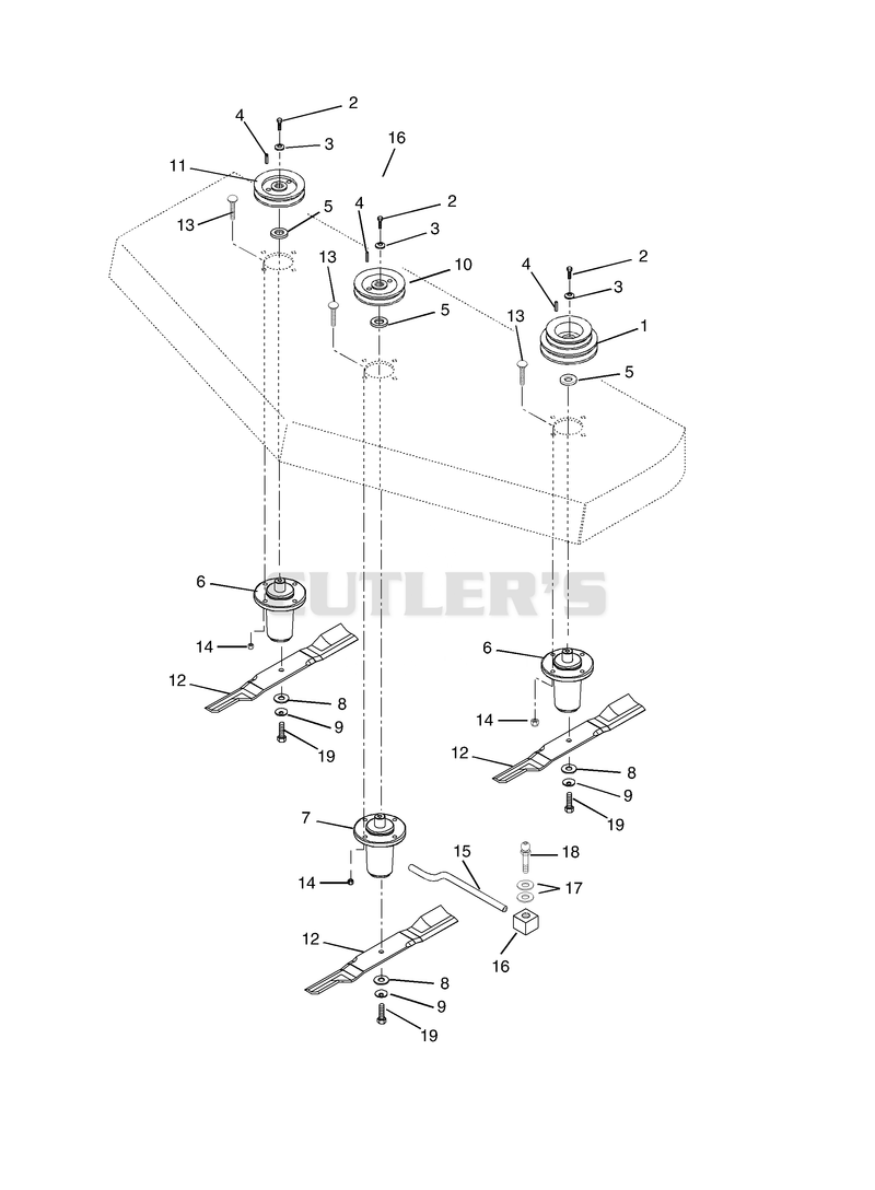 Mower Spindles