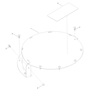 HD Vac Bagger Blower Cover Kit Assembly No 140-5036