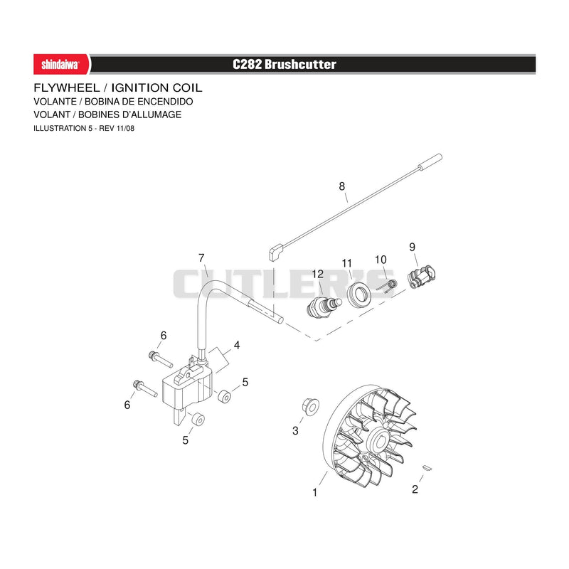 FLYWHEEL / IGNITION COIL